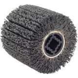 Fartools REX120C - Schuurborstel - Zwart - Silicone