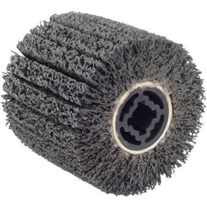 Fartools REX120C - Schuurborstel - Zwart - Silicone