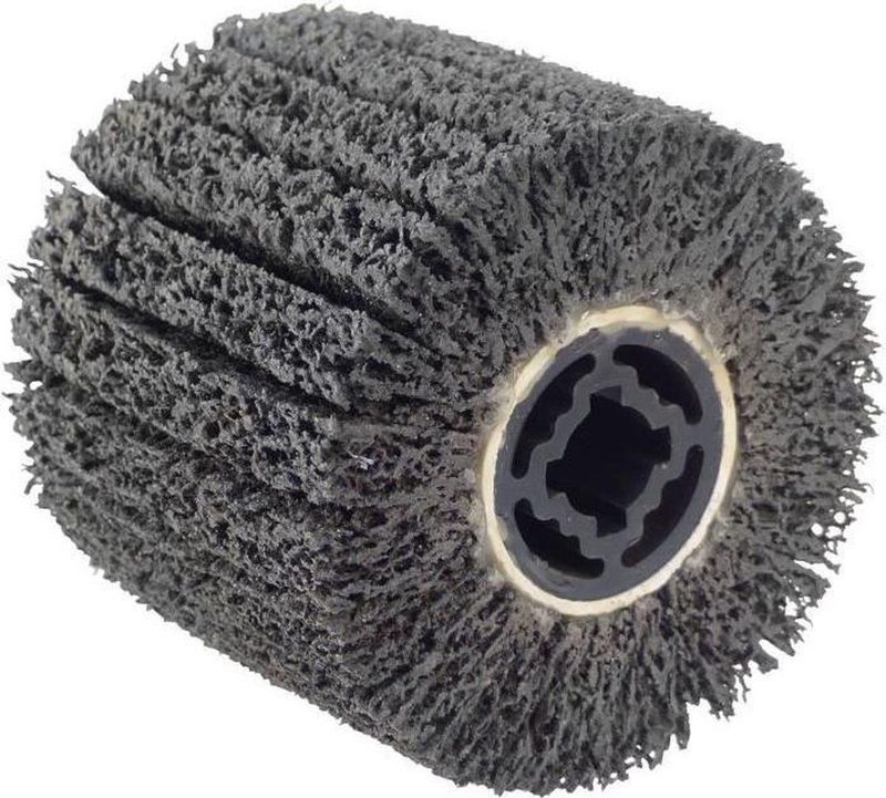 Fartools REX120C - Schuurborstel - Zwart - Silicone