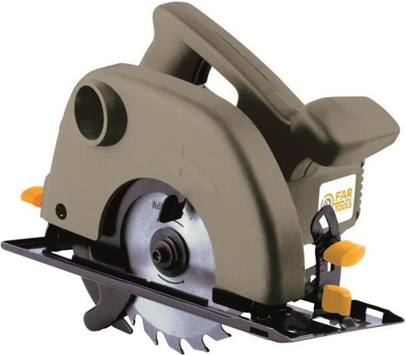 Fartools - Cirkelzaag - Beige - 800 W - 230 V - 140 mm