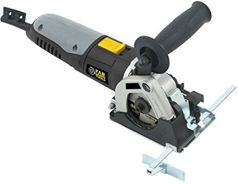 Fartools - Invalzaag - 500 W - Ø 85 mm - Aluminium Rail 70 cm - 3 Messen