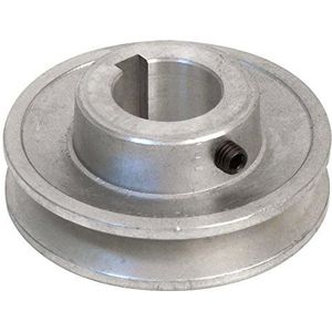 Fartools 117265 aluminium katrol, diameter 80 mm, boring 28 mm