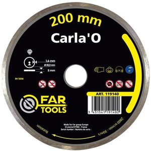 Far Tools Diamantschijf :carla'o Hq Cobalt: D.200x1.6x5mm,al 30/25.4/22.2
