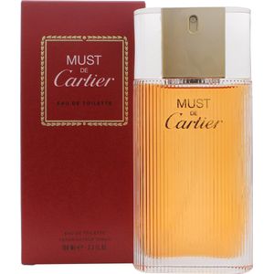Cartier Must de Cartier Eau de Toilette voor Dames 100 ml