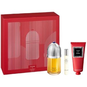 Cartier Pasha 100ml Edp + Mini 10ml Edp + Showergel Geschenkset