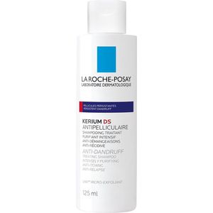 La Roche-Posay Kerium DS Anti-Roos Shampoo - Micro-peelende Kuurshampoo - voor Intense Jeuk, Schilfering - 125ml