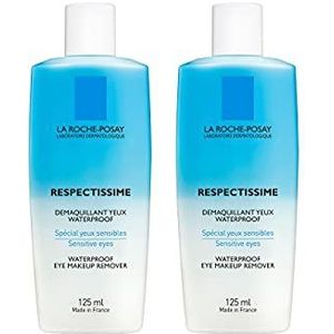 La Roche-Posay Respectissime Waterproof Eye Makeup Remover 2 x 125 ml