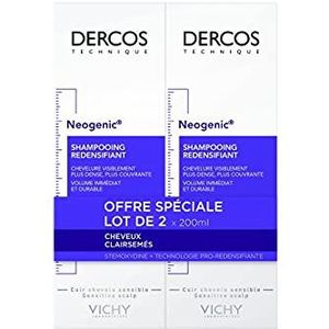 Vichy Dercos Neogenic Redensifying Shampoo, 2 x 200 ml