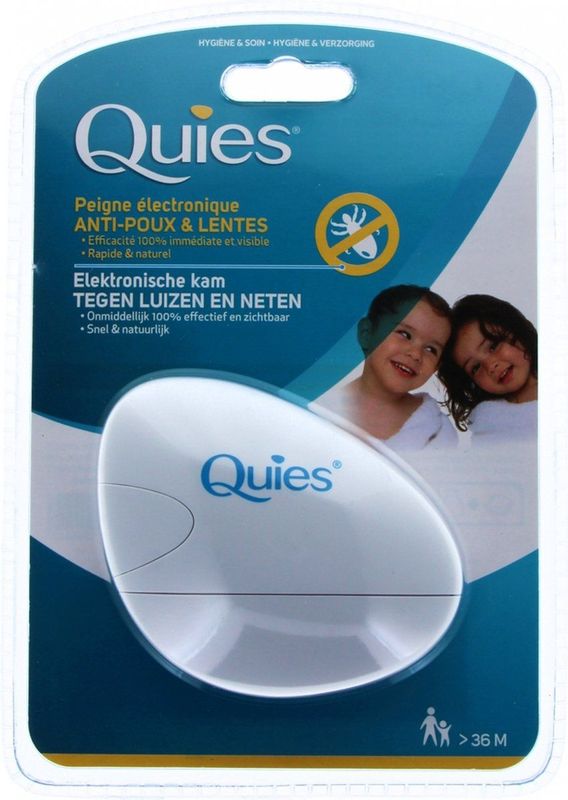 Quies - Elektronische Kam - Tegen Luizen - Doodt Luizen en Neten