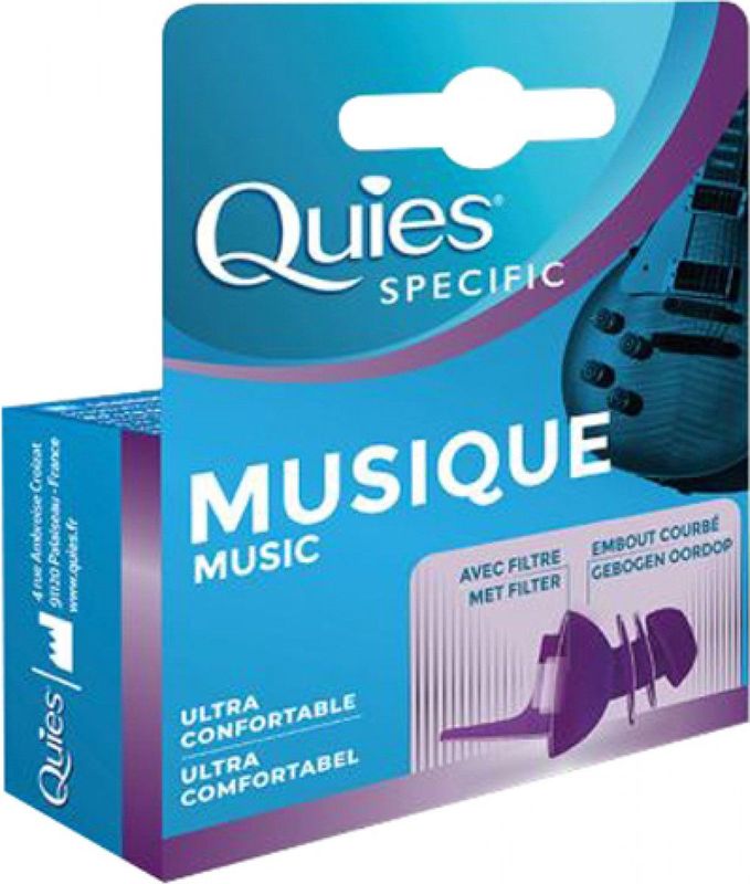 Quies - Spécific - Oordoppen - Transparant - Kunststof