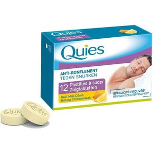 Quies A/snurk Citrus Nf Zuigpast 12