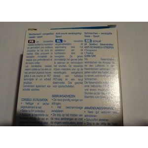 Quies - Neusstrips - Transparant - Medisch Hulpmiddel