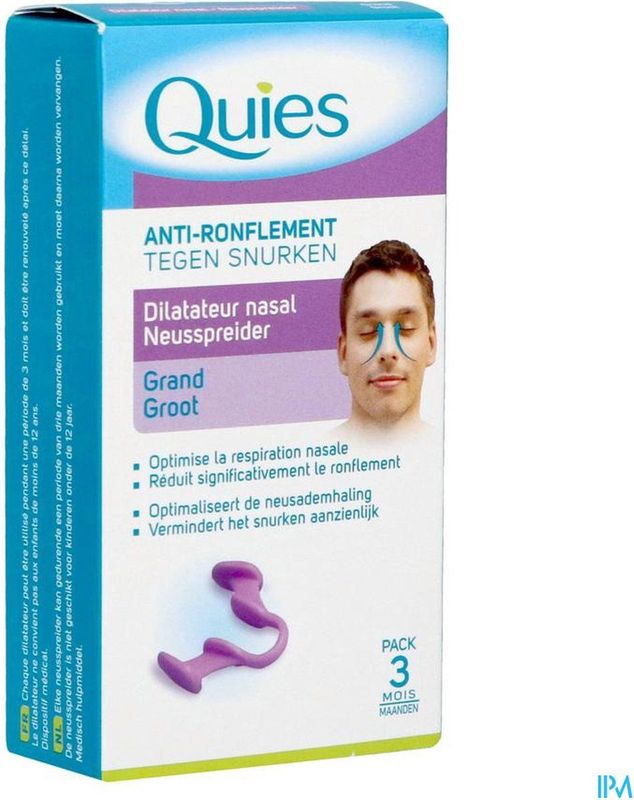 Anti-Snurk Neusverwijderaar, Maat Groot, Quies