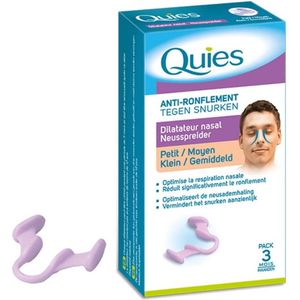 Anti-snurk neusdilatator, maat small, Quies