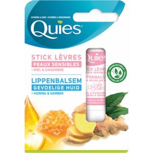 Quies Lippenstift Gevoelige Huid Honing & Gember 1