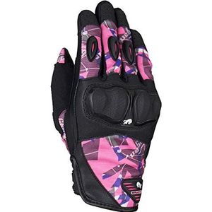 Furygan Graphic Evo2 LD handschoenen, dames, zwart-roze, S