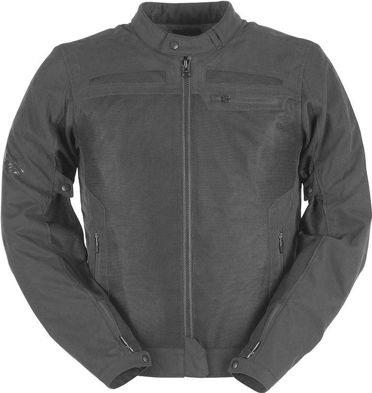 Furygan - TX Furyo Vented - Motorjas - Zwart - Katoen Polyamide