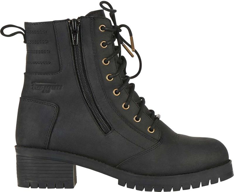 Furygan - Janis - Motorlaarzen - Zwart - Leer - Waterdicht