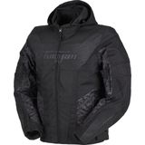 Furygan - Shard - Jas - Zwart - D3O® Beschermers, Reflecterende Inzetstukken