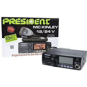 President McKinley CB Toestel - SSB FM AM - Zwart