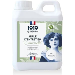 1919 BY MAULER - Universele verzorgingsolie voor parket, meubels en hout voor binnen - mat kleurloos - 5 l