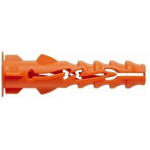 Spit 057080 Nylonplug D Met Kraag - 6 X 30mm (100st)