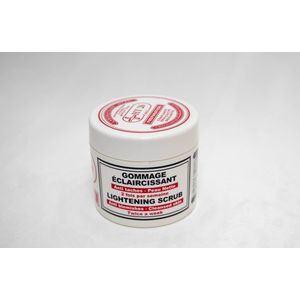Lightening scrub