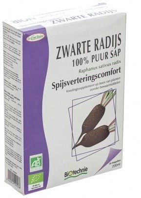 Biotechnie - Bio Zwarte Radijs - Drinkbare Ampoules - 20x10 ml