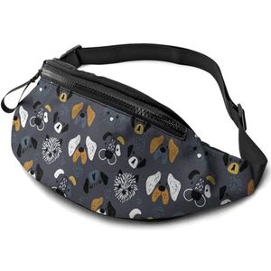 Bumbag Dog's Faces Heuptas Lichtgewicht Opvouwbare Reispakket voor Buiten Fit Sport 14X35cm, Heuptas 190, 14x35cm