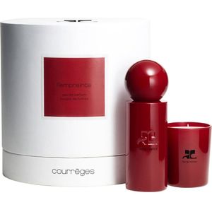 Courrèges Unisex geuren L'Empreinte Cadeauset Eau de Parfum Spray 100 ml + Geurkaars 75 g