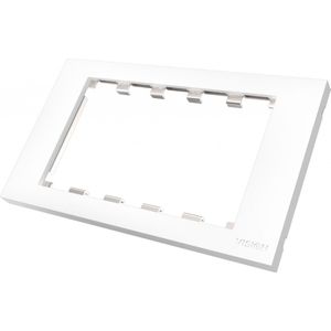 Vision TechConnect 3 2-Speed UK Surround - Front Cover - wit (Omslag), Netwerk accessoires