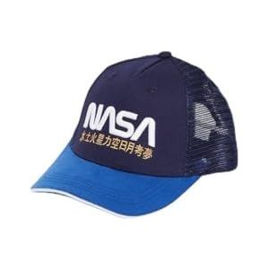 NASA Pet voor heren, marineblauw, één maat, Marinier