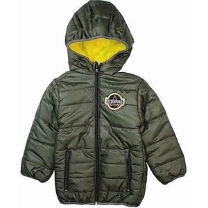 Eleven Paris Parka met capuchon, Kaki, 4 jaar