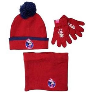 Disney Muts Snood Minnie, rood, eenheidsmaat voor meisjes, Rood, Eén maat