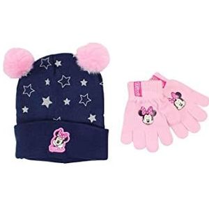 Disney Muts handschoen Minnie, marineblauw, eenheidsmaat voor meisjes, Marinier, Eén maat