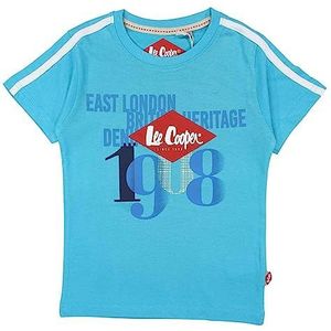 Lee Cooper T-shirt voor jongens, Blauw, 10 Jaar
