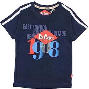 Lee Cooper T-shirt voor jongens, Marineblauw, 4 Jaren