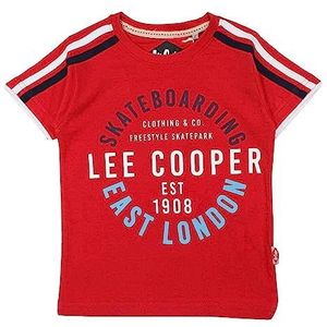 Lee Cooper T-shirt, Rood, 6 Jaren