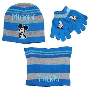 Snood Mickey handschoen muts