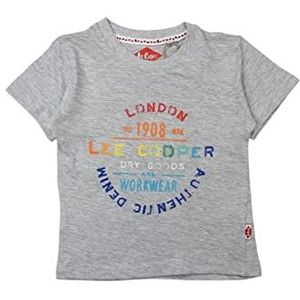 Lee Cooper T-shirt voor jongens, Grijs, 12 Jaren