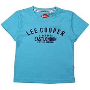 Lee Cooper T-shirt voor jongens, Blauw, 6 Jaren