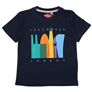 Lee Cooper T-shirt, Marineblauw, 6 Jaren