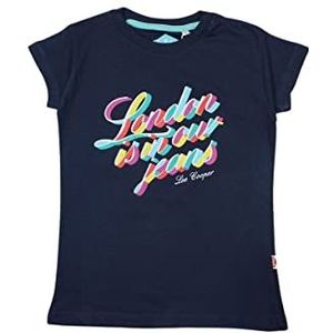 Lee Cooper Lc18648 Tmc S2 T-shirt voor meisjes, Marinier