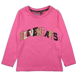 Eleven Paris T-shirt, Roze, 4 Jaren