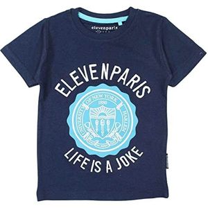 Eleven Paris T- Shirt Garçon, Marine, 12 ans