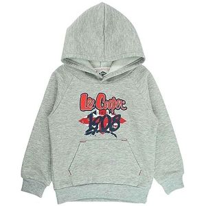 Lee Cooper Sweatshirt met capuchon voor jongens, Grijs, 8 Jaren