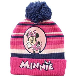 Disney MIN23-2312 S2-TU Winter Accessory Set, Fushia, One Size Girl'S, fuchsia, één maat, Fuchsia