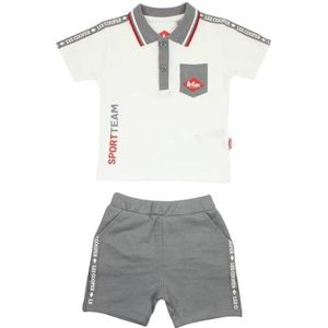 Lee Cooper Baby ensemble set, wit, 12 maanden baby jongen, Wit, 12 Maanden