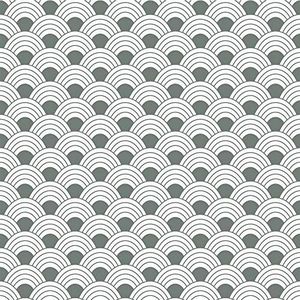 Ozieri 260154 Kleefkoration voor tegels [9 vellen 10 x 10 cm], grijs, 10 x 10 cm