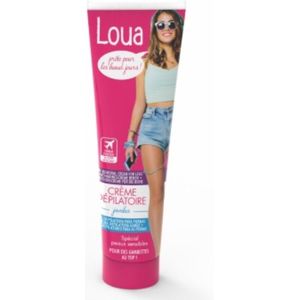 Loua Ontharings Crème Voor Gevoelige Huid Inclusief Spatel - Tube - 100 ml